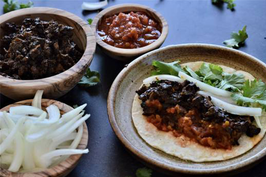 Musada Tacos (Mushroom Asada)