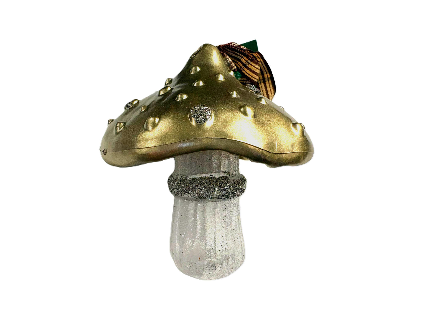 Rustic Glam Mushroom Ornament