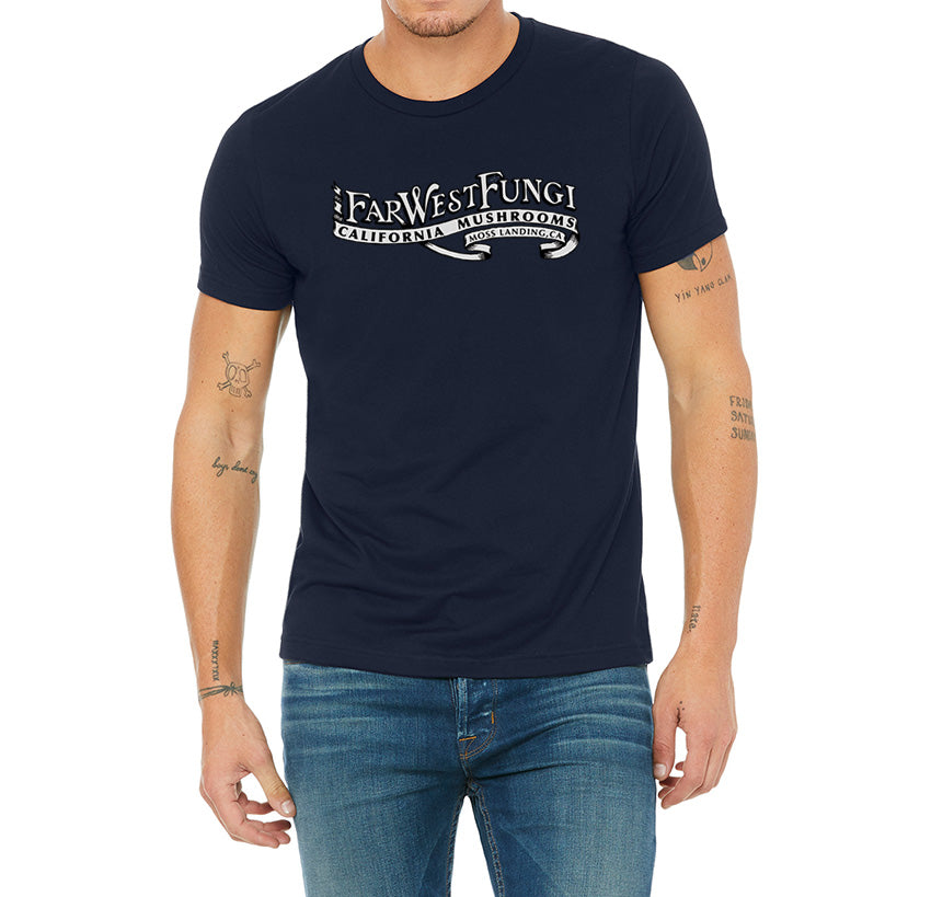 Navy Blue Moss Landing Banner Shirt