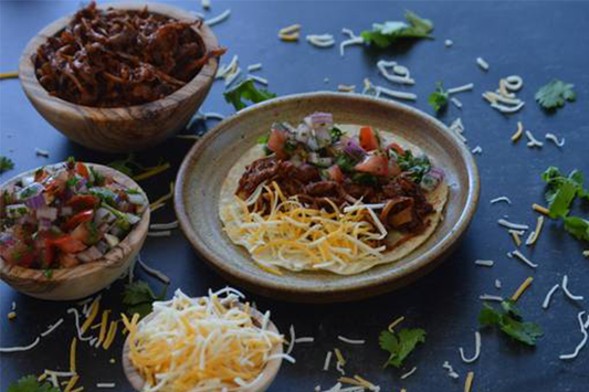 Mushroom Tinga Tacos