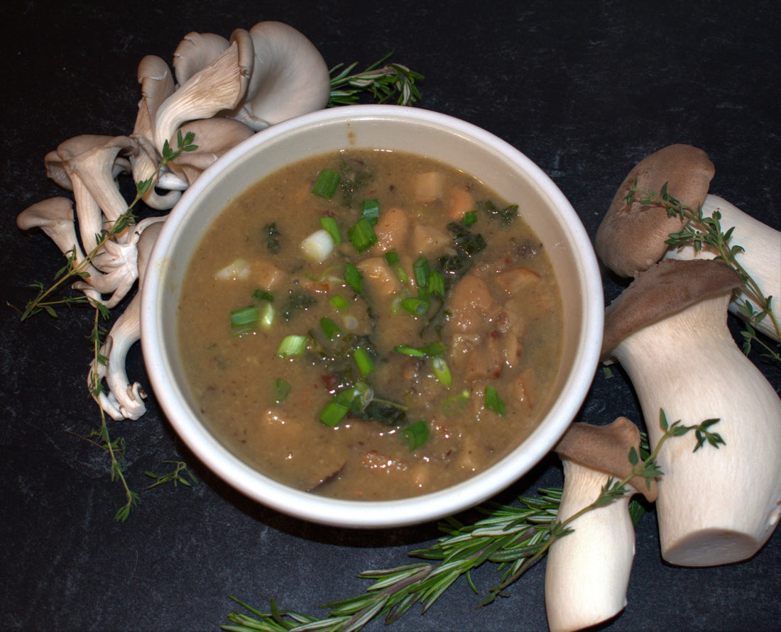 Vegan White Bean Mushroom Stew