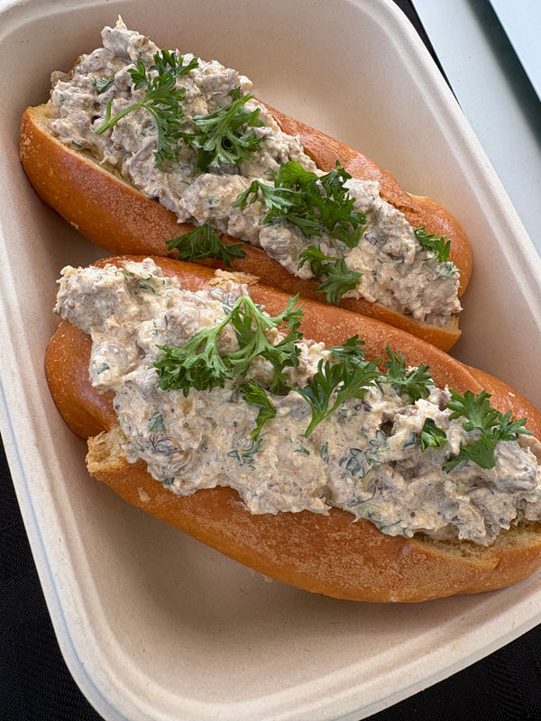 Lion's Mane Lobster Mushroom Roll