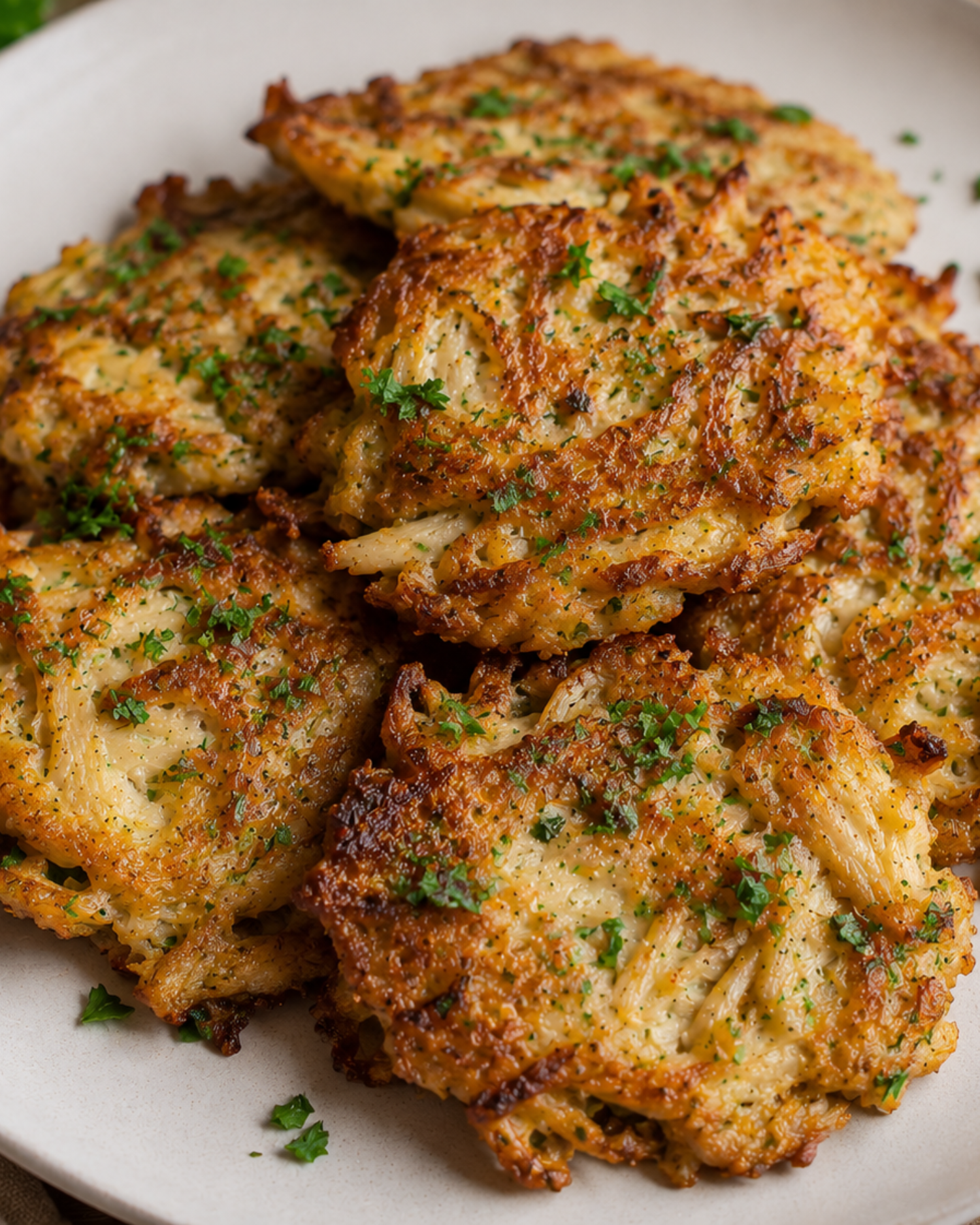 Mixed Mushroom Fritters