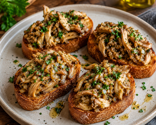 Mushroom Crostini