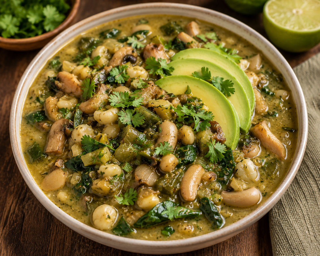 Trumpet & Oyster White Chili