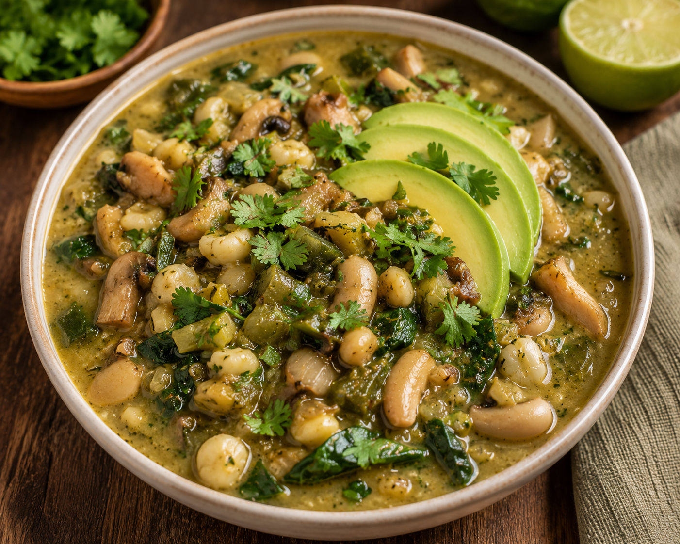 Trumpet & Oyster White Chili