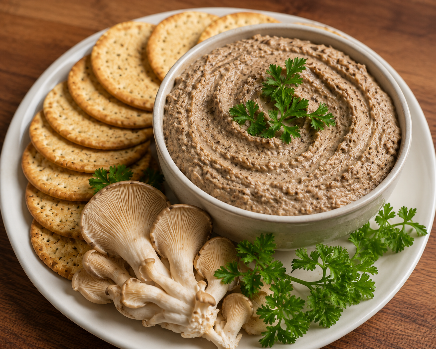 Tree Oyster Mushroom Pate