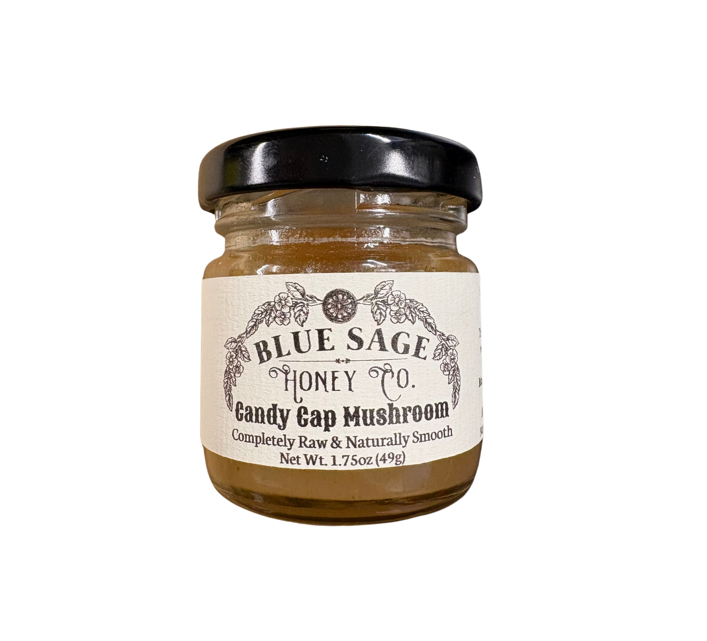 Blue Sage Candy Cap Mushroom Infused Honey