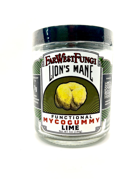 Lions Mane Lime Myco Gummy 24 Pack