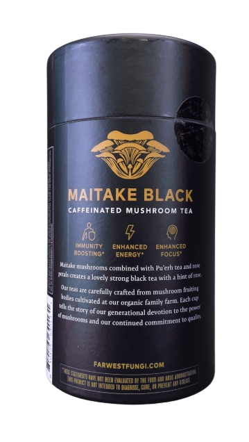 Maitake Black Tea Canister