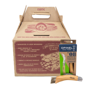 
                  
                    Mushroom Mini-Farm Grow Kit & Forager Knife Bundle
                  
                