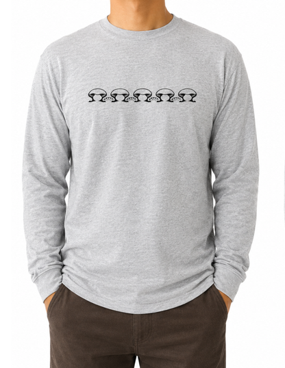 Santa Cruz Gray Long Sleeve Shirt