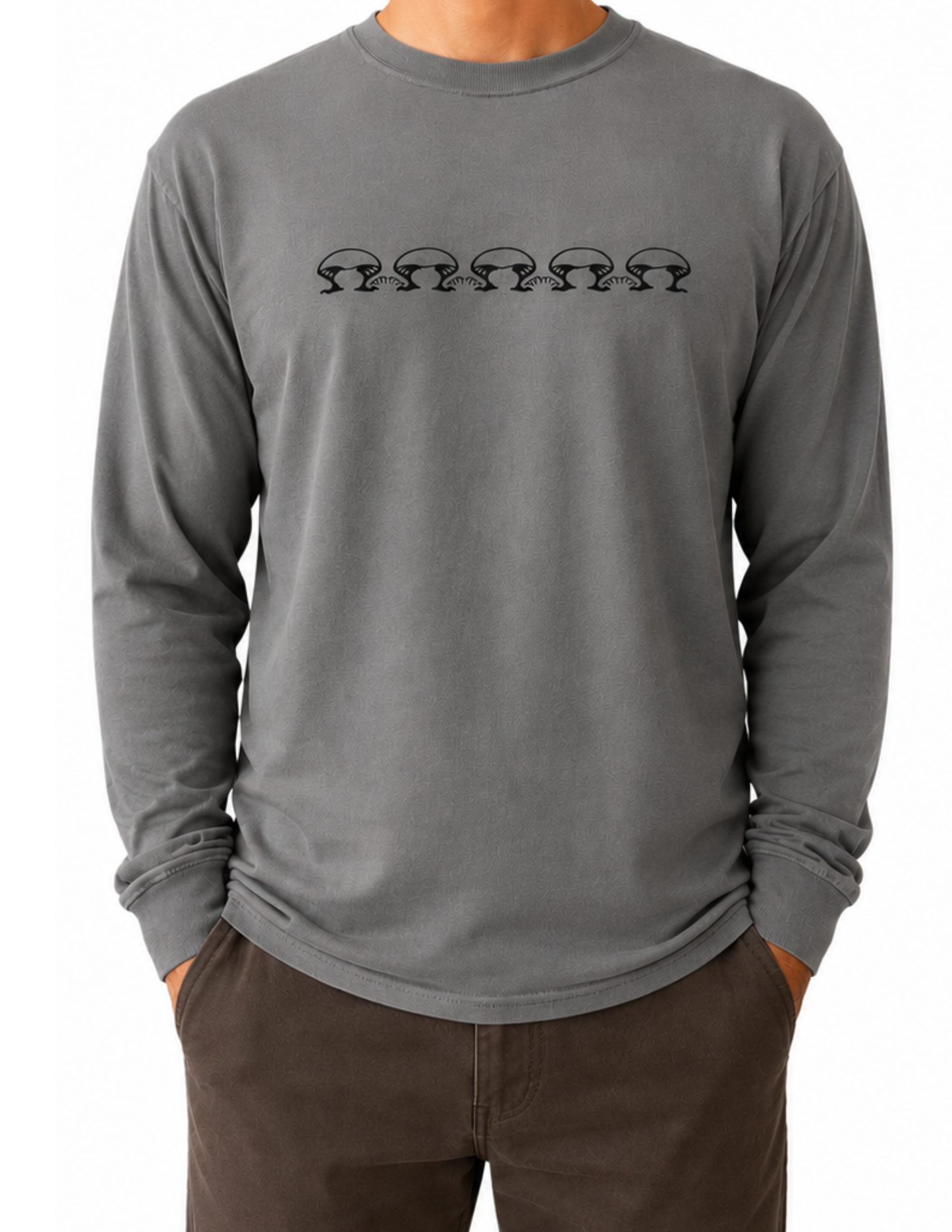 San Francisco Dark Grey Long Sleeve Shirt