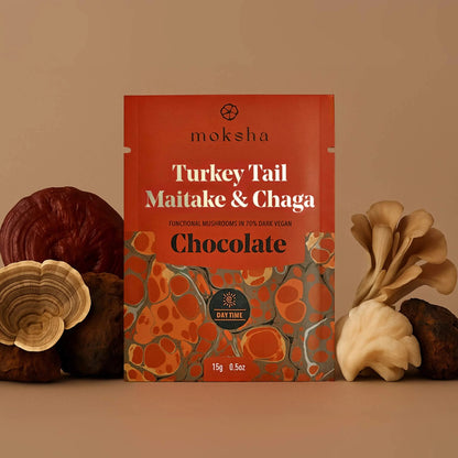 Daytime Turkey Tail, Maitake & Chaga Chocolate