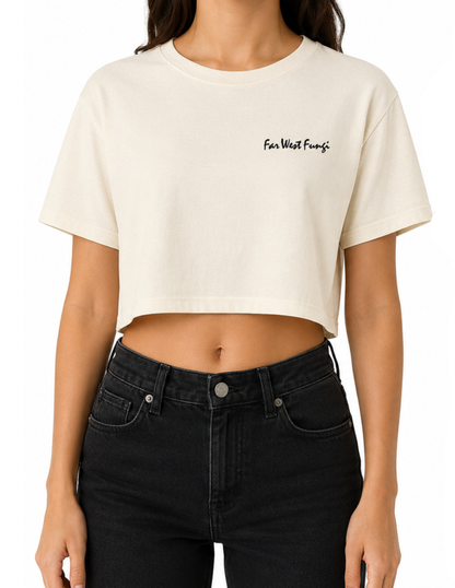 40th Anniversary Crop Top T-Shirt