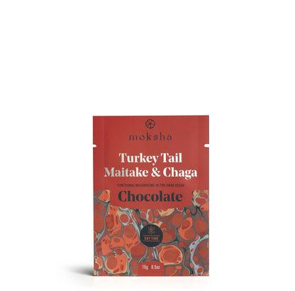 Daytime Turkey Tail, Maitake & Chaga Chocolate