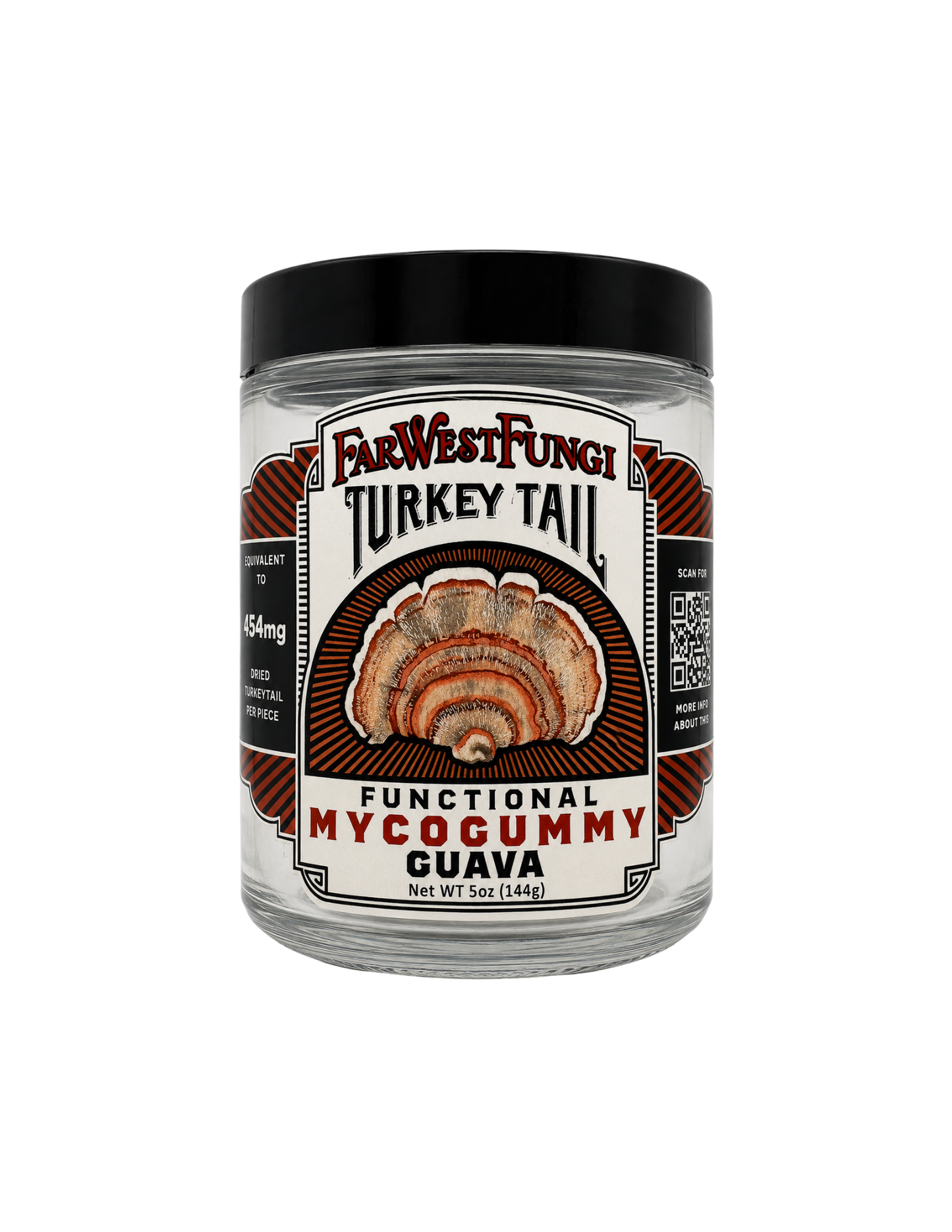Turkey Tail Guava Myco Gummy 24 Pack