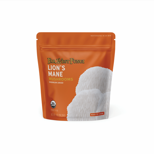 Dried CCOF Organic Lion's Mane