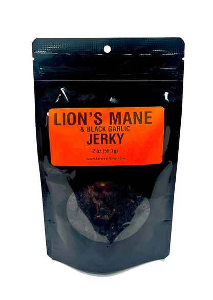 Lion's Mane & Black Garlic Jerky