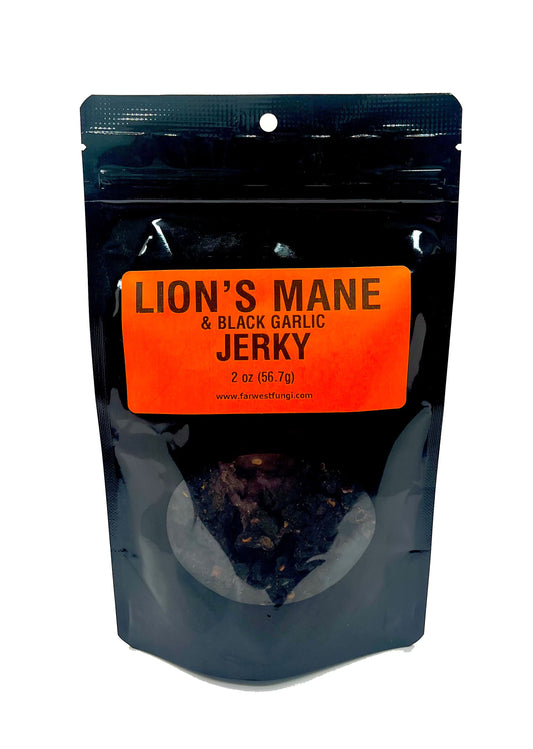 Lion's Mane & Black Garlic Jerky