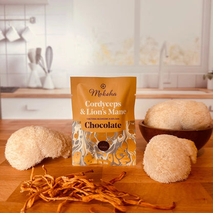 Morning Cordyceps & Lion's Mane Chocolate