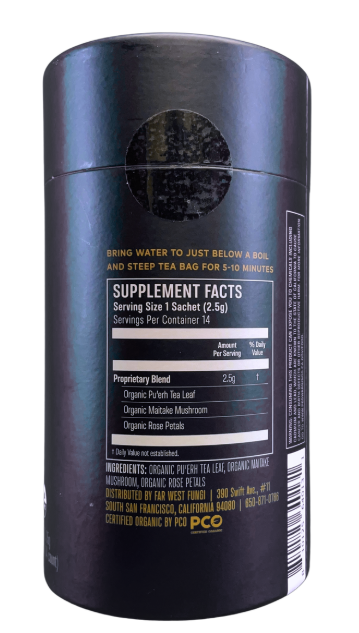 Maitake Black Tea Canister