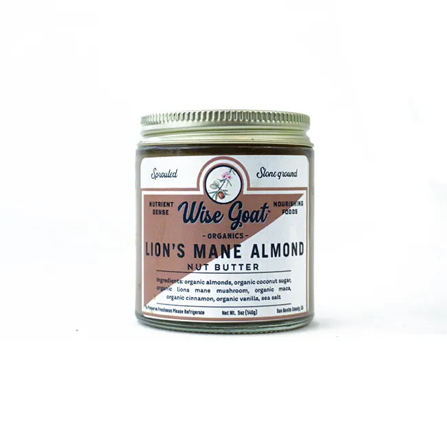 Lion's Mane Almond Nut Butter