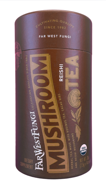 Red Reishi Rooibos Tea Canister