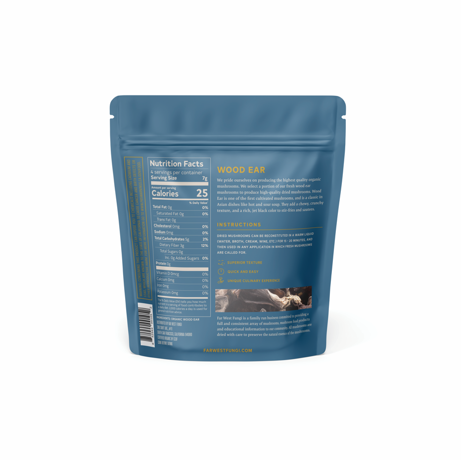 Dried CCOF Organic Wood Ear