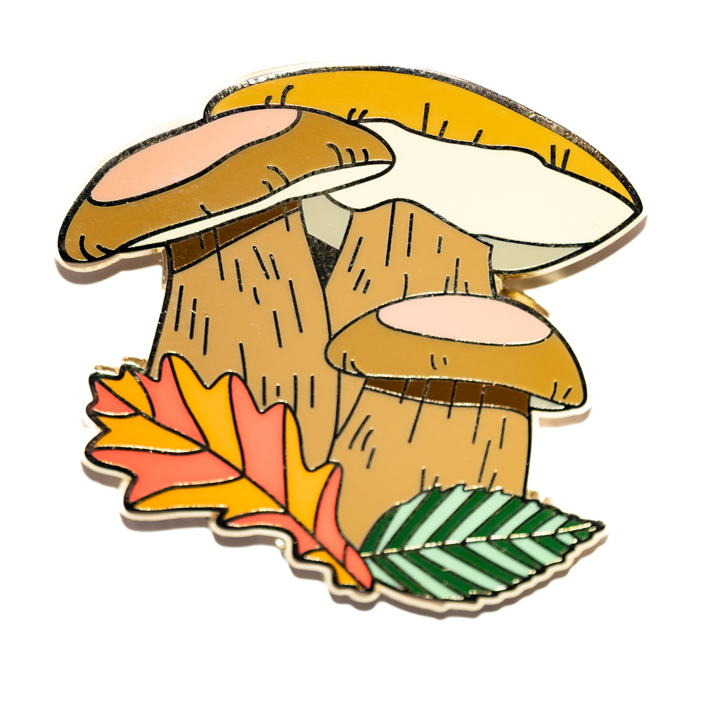 Mushroom Pins-Assorted Varitey