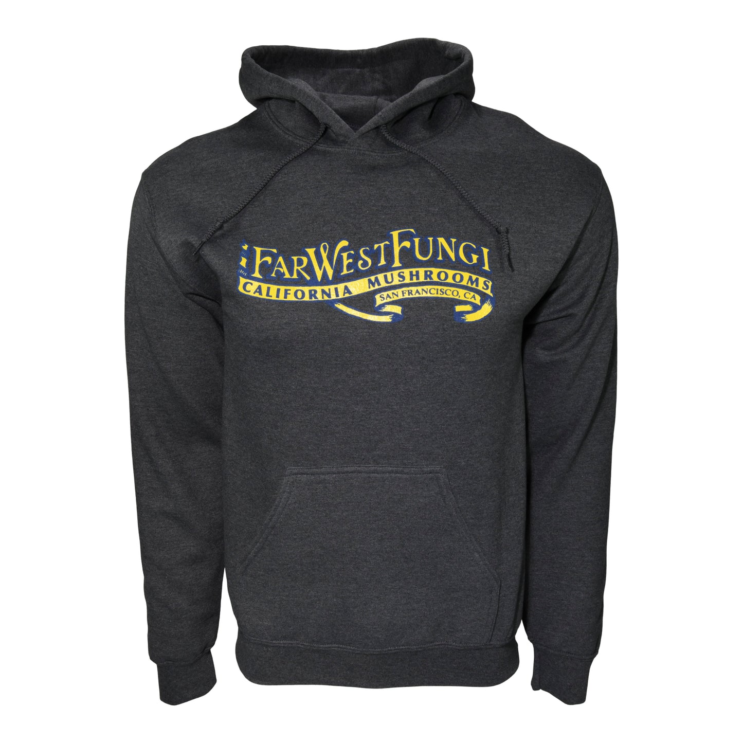 Grey Far West Fungi Banner Hoodie