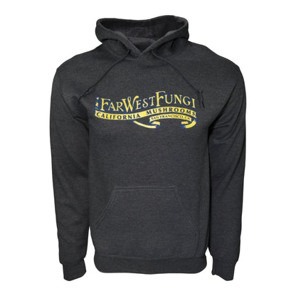 Grey Far West Fungi Banner Hoodie