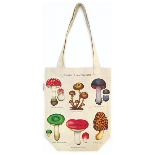 Vintage Mushroom Tote Bag