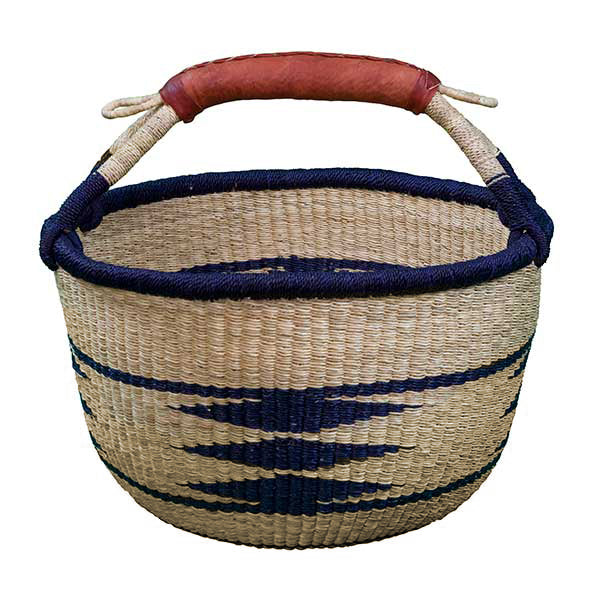 
                  
                    Large Round Navy/Natural Baskets
                  
                