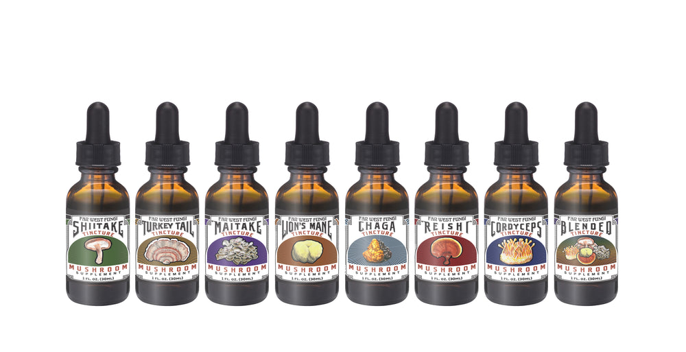 Fruiting Body Tincture Assortment  (8 pack)