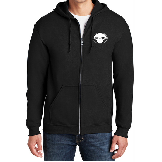 California Mushrooms Zipper Hoodie