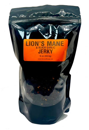 
                  
                    LIONS MANE & BLACK GARLIC JERKY
                  
                