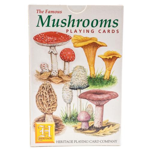 The Famous Mushrooms Playing Cards